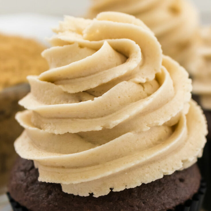 The Best Brown Sugar Buttercream Frosting