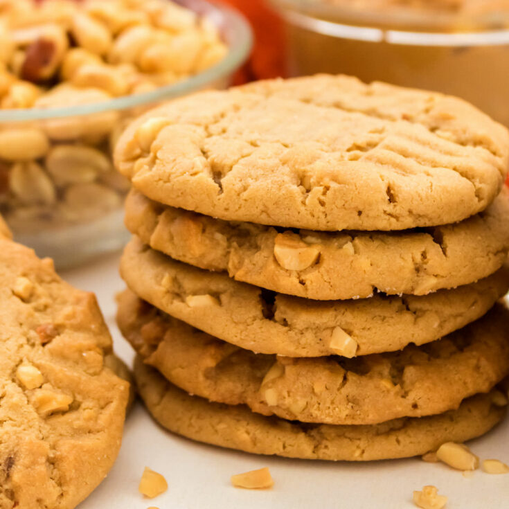 Chunky Peanut Butter Cookies