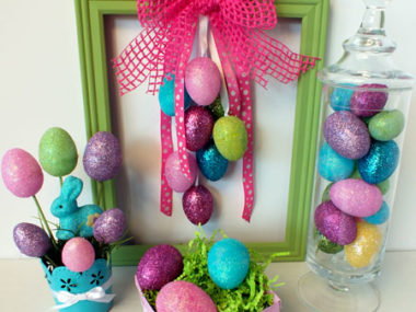Decorating with Easter Eggs