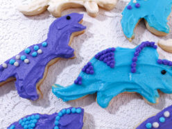 Dinosaur Sugar Cookies