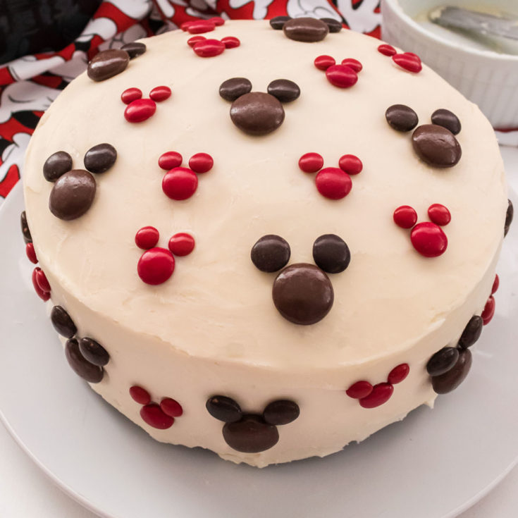 Easy Mickey Mouse Cake