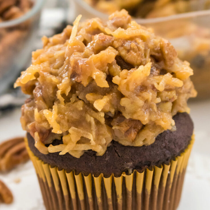 The Best German Chocolate Cake Frosting