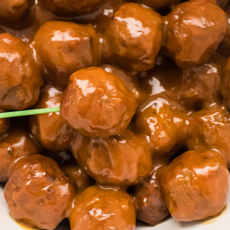 Grape Jelly Meatballs