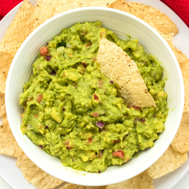 Easy Homemade Guacamole