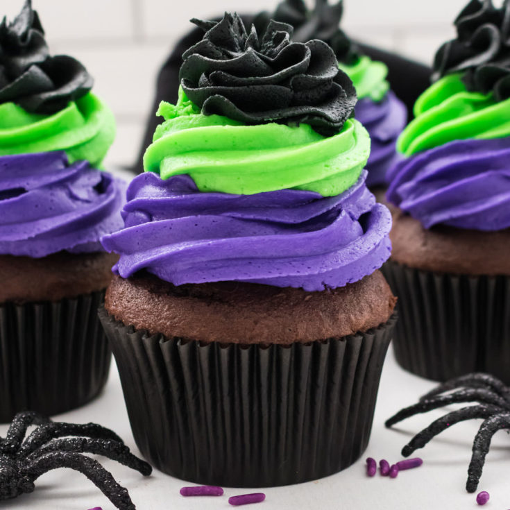 Bewitched Halloween Cupcakes