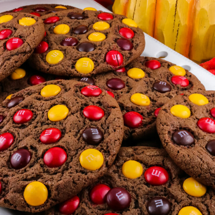 Harvest M&M Cookies