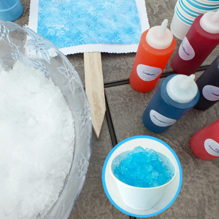How to Make Homemade Snow Cones