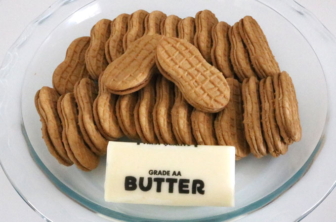 Ingredients for Nutter Butter Cookie Crusts