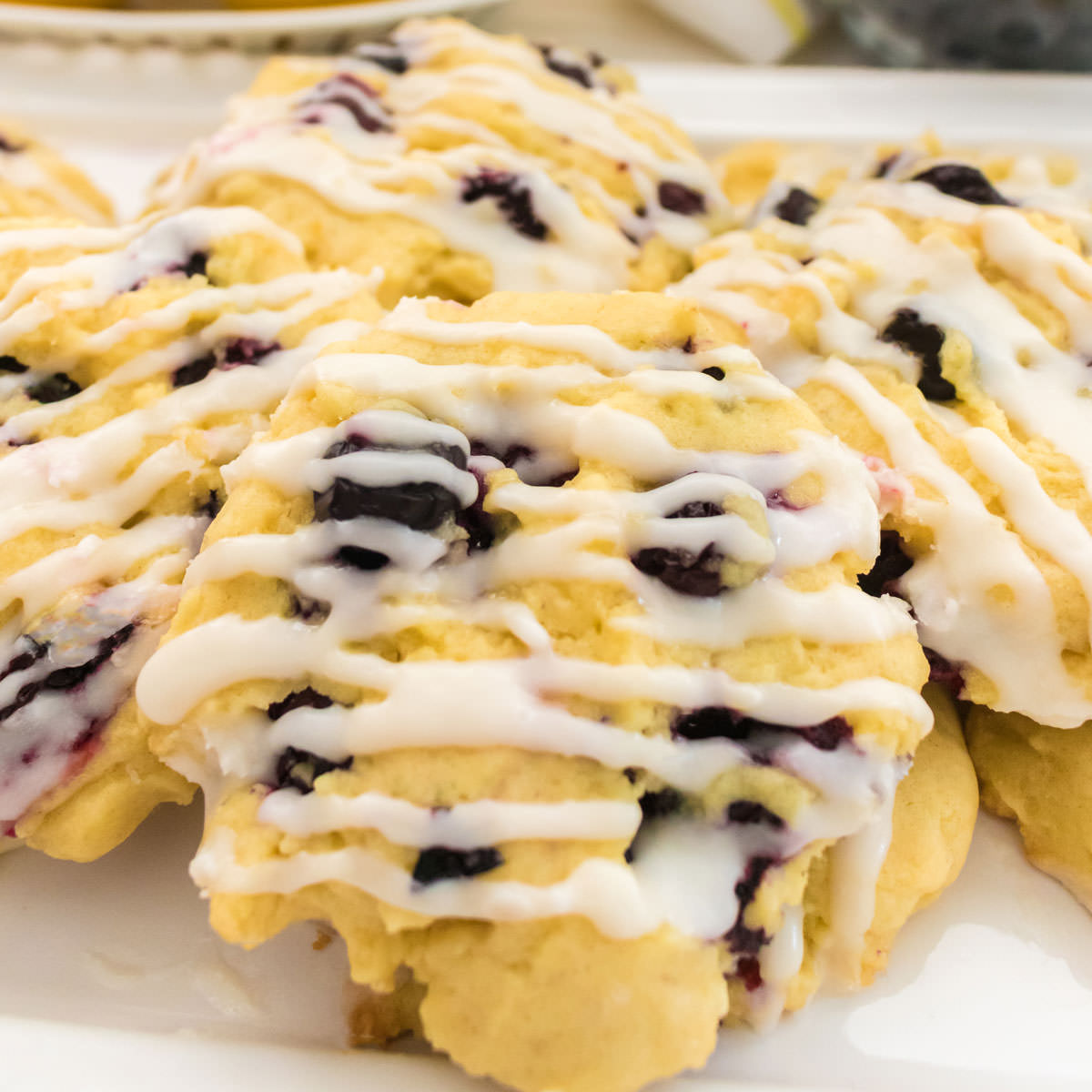 Lemon Blueberry Cookies