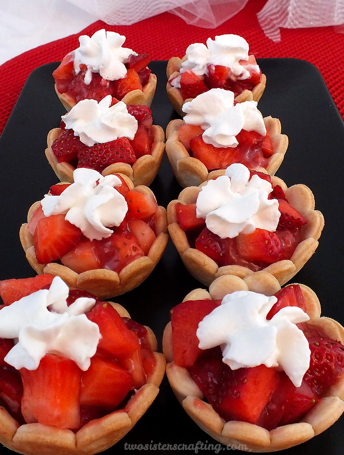 Surprise your guests and family with this unique take on a traditional dessert - Mini Strawberry Pies. Easy to make and so delicious, they would be a great Easter dessert, Sunday Brunch treat or even a Summertime BBQ sweet. Follow us for more great Easter Food ideas.