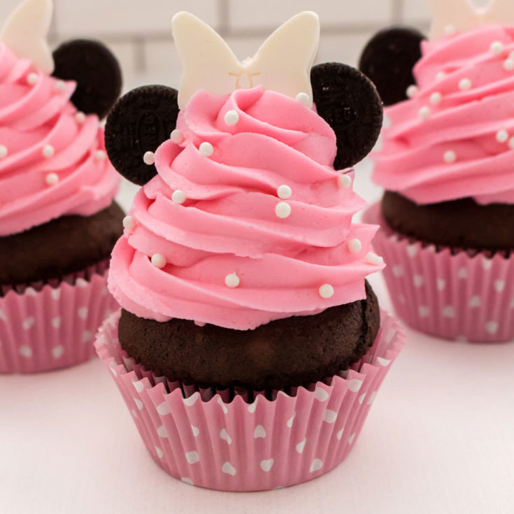 Minnie Mouse Cupcakes