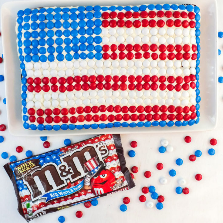 American Flag Cake