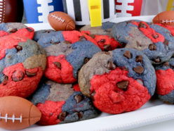 New England Patriots Chocolate Chip Cookies