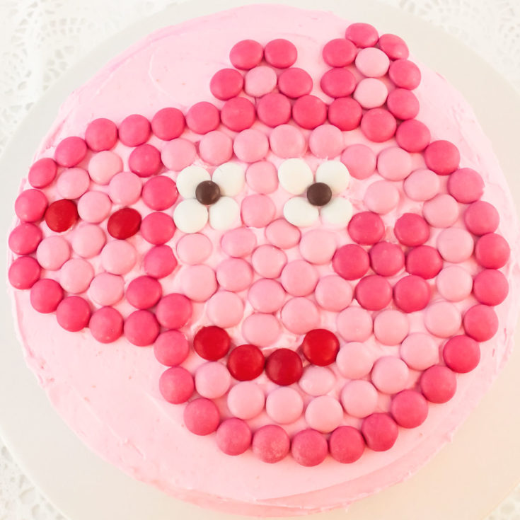 Easy Peppa Pig Cake