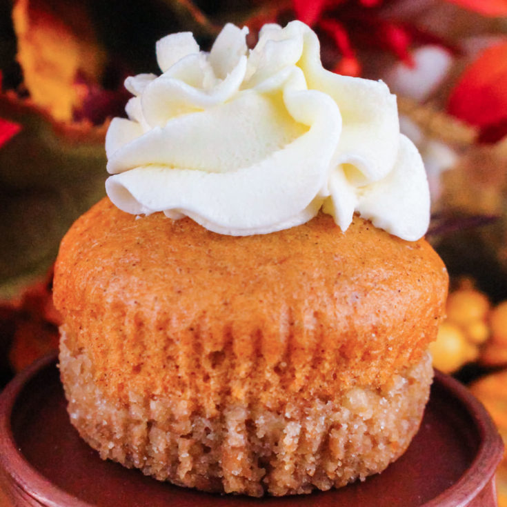 Pumpkin Pie Cupcakes