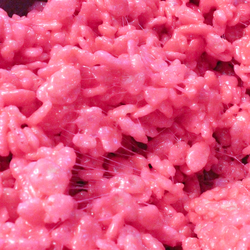 How to Make Bright Pink Rice Krispie Treats