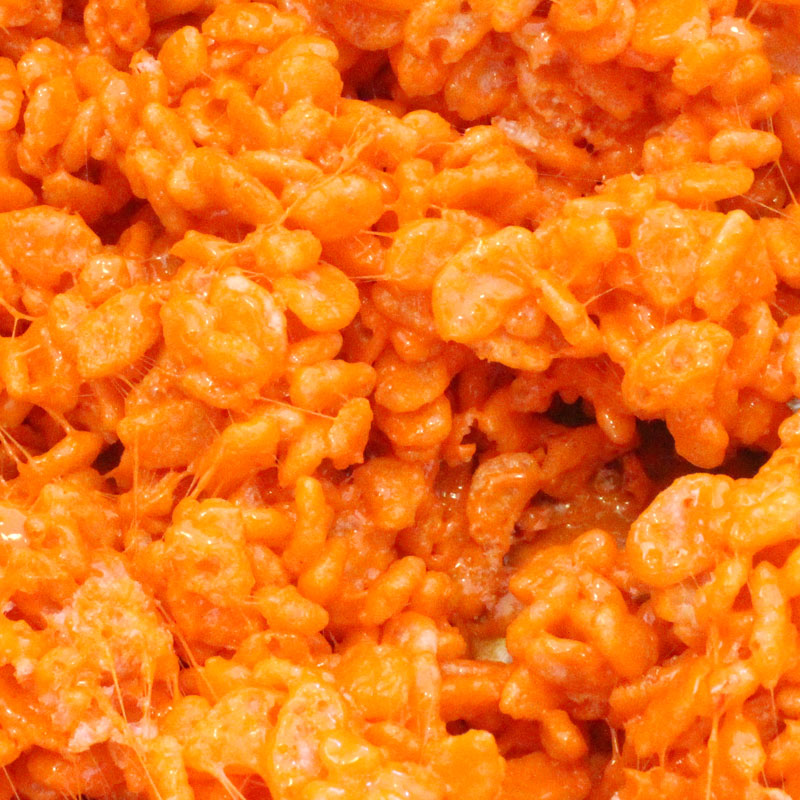 How to Make Orange Rice Krispie Treats