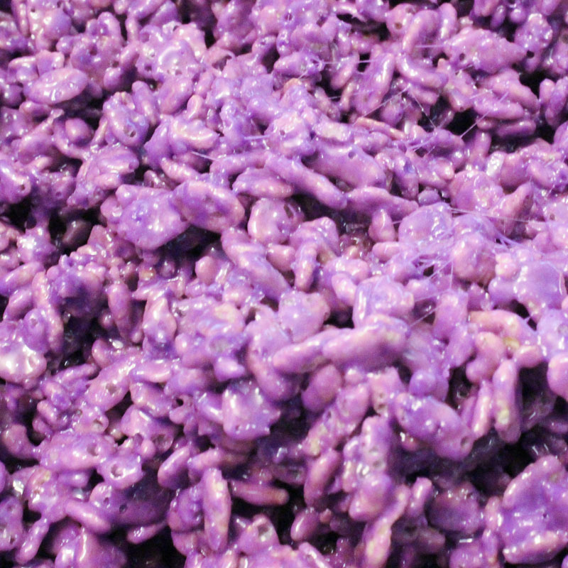 How to make Purple Rice Krispie Treats