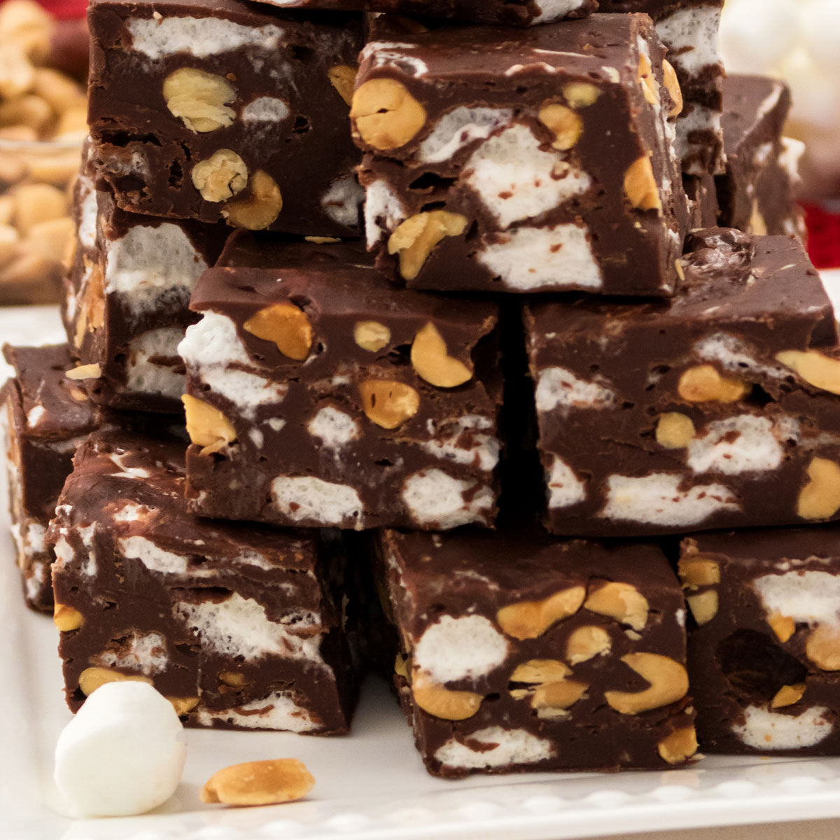 Rocky Road Fudge