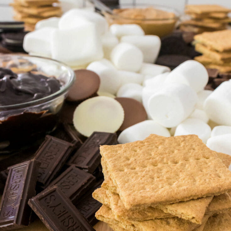 S'mores Dessert Board