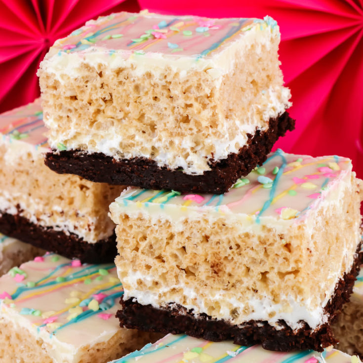 Brownie Rice Krispie Treats