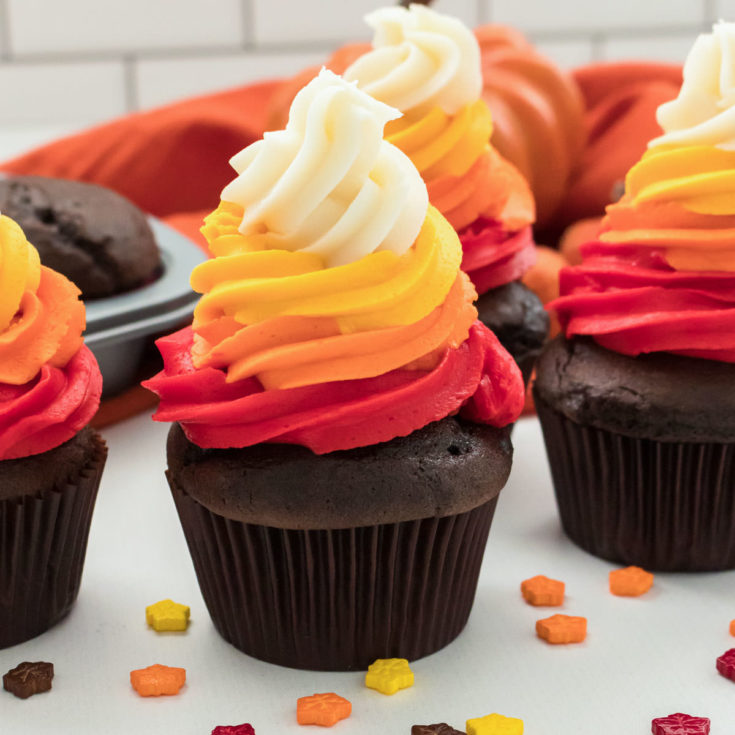 Harvest Thanksgiving Cupcakes