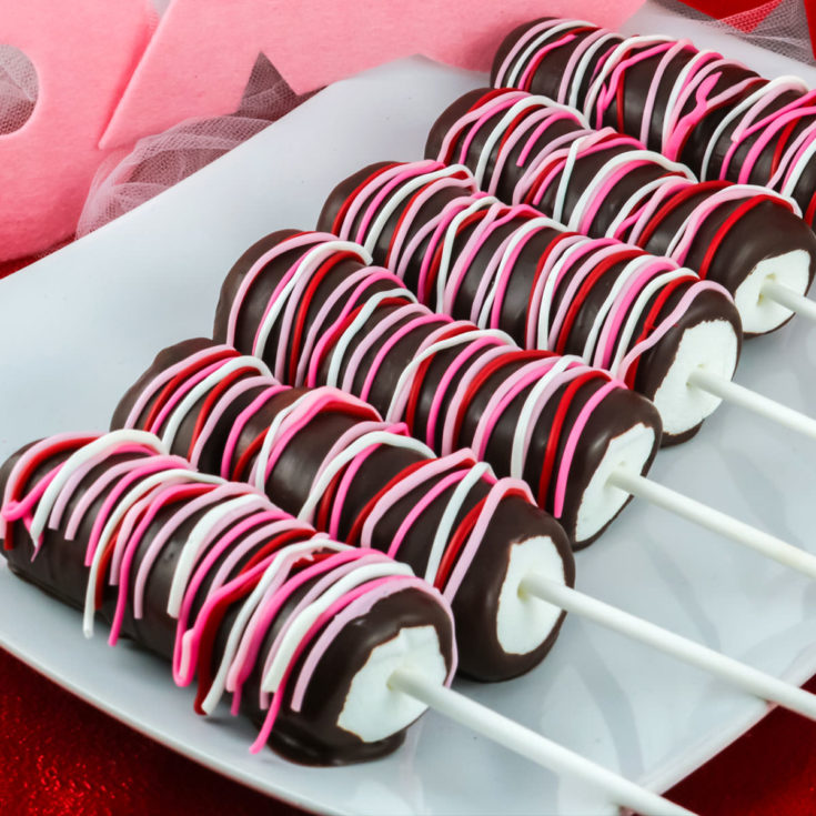 Valentines Marshmallow Pops